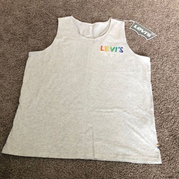 New Levi’s Pride Collection Relaxed Fit Tank Top - Picture 1 of 7